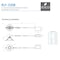 Jesco Downlight LED 3 Round Regressed Gimbal Recessed 8W 5CCT 90CRI BK RLF-3308-SW5-BK - alternate 2